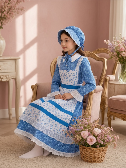 Colonial Pioneer Prairie Costume Set