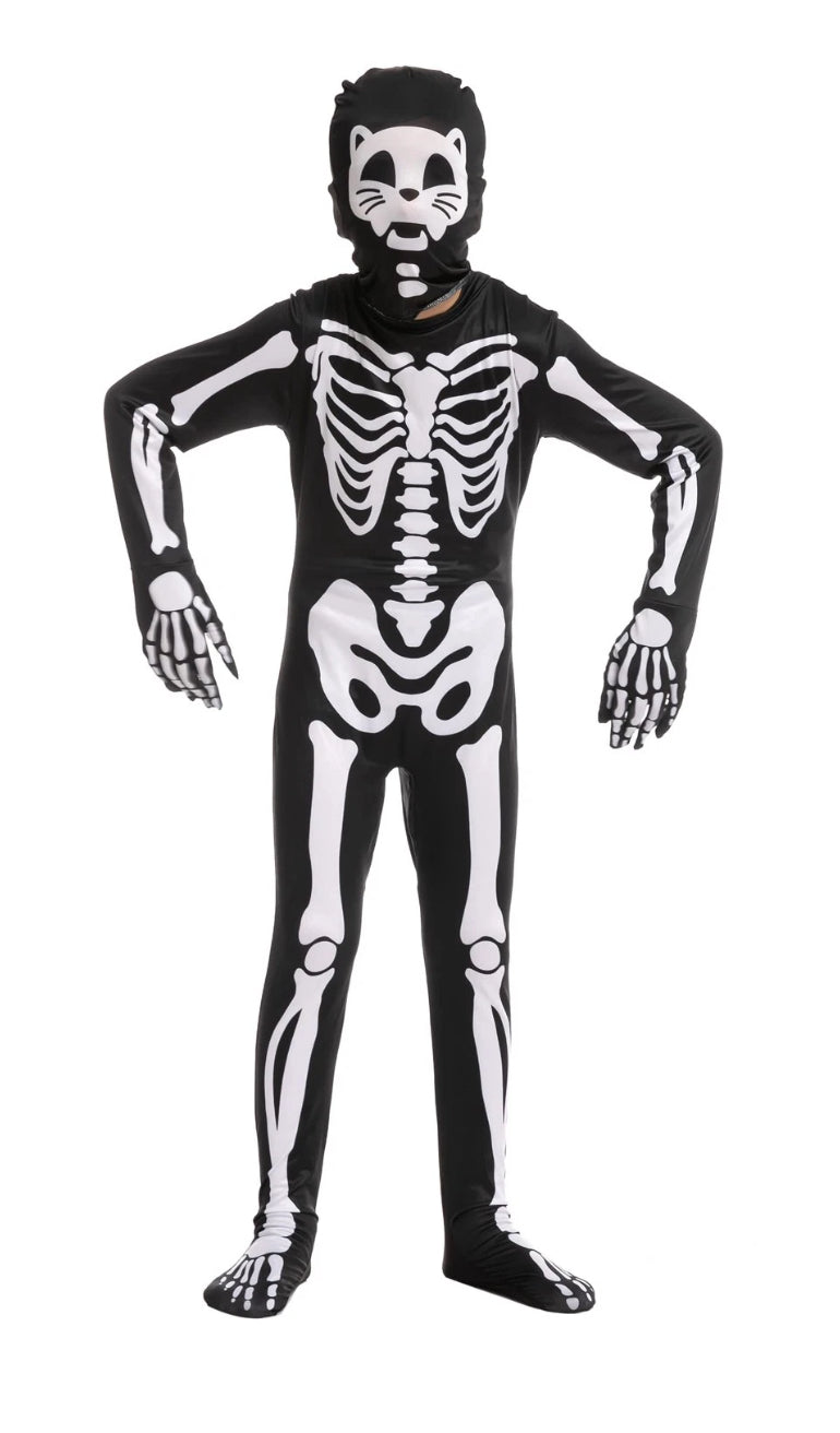 Cat Skeleton Second Skin Costume