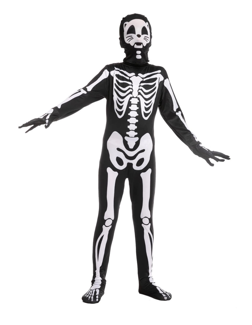 Cat Skeleton Second Skin Costume
