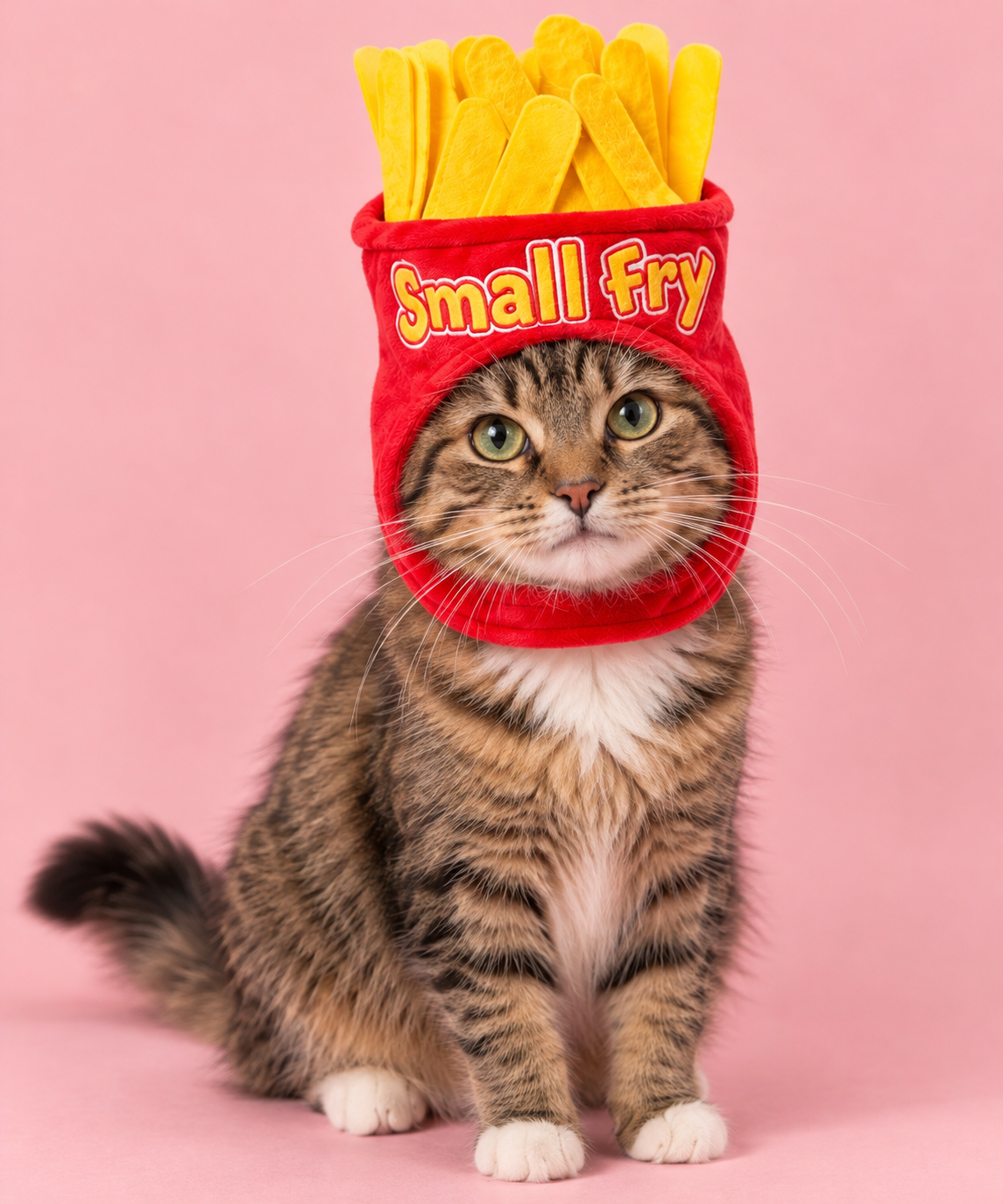 French Fry Hood Pet Costume