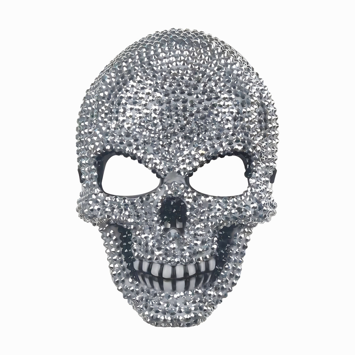 Halloween Bling Skeleton Mask