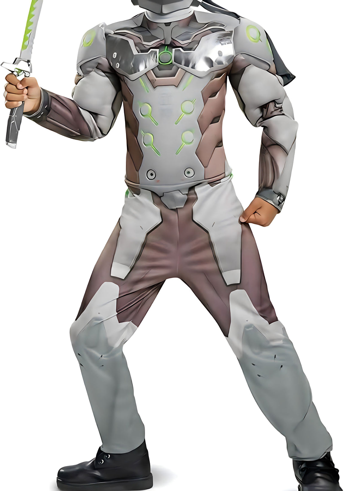 Overwatch Genji Muscle Costume