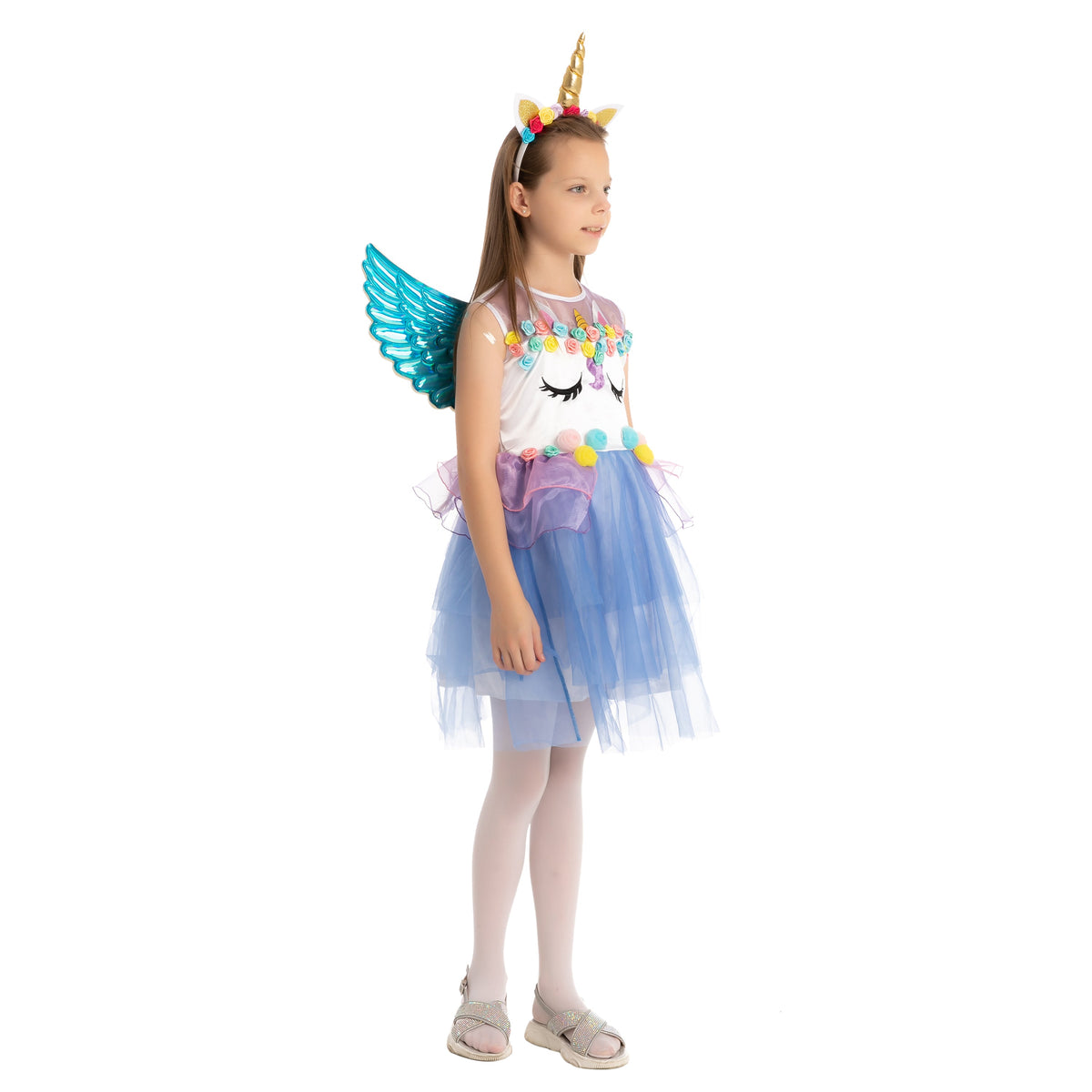 Spooktacular Creations Kids Princess Unicorn Dress Costume 20317