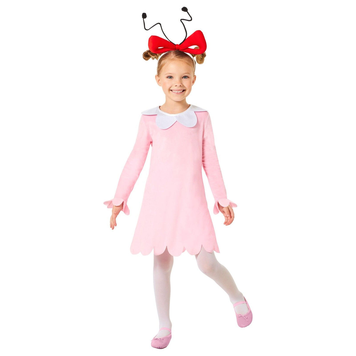 Dr. Seuss Toddler Girls Cindy-Lou Who Dress Costume 2T