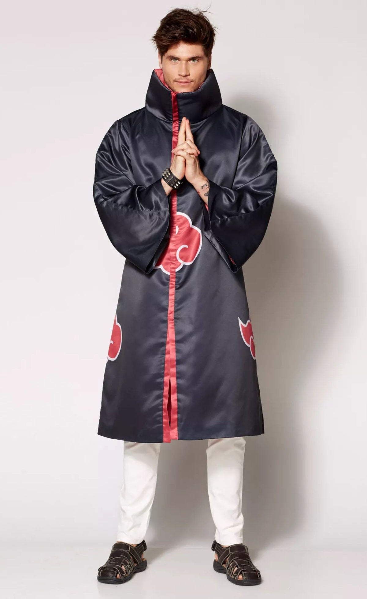 Spencer's Adult Akatsuki Robe Naruto Shippuden Costume