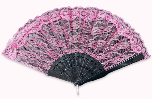 LACE FOLDING LACE FAN ACCESSORY