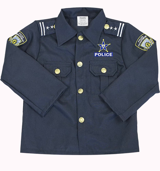 POLICE OFFICER HALLOWEEN COSTUME WITH ACCESSORIES (2T-6T)
