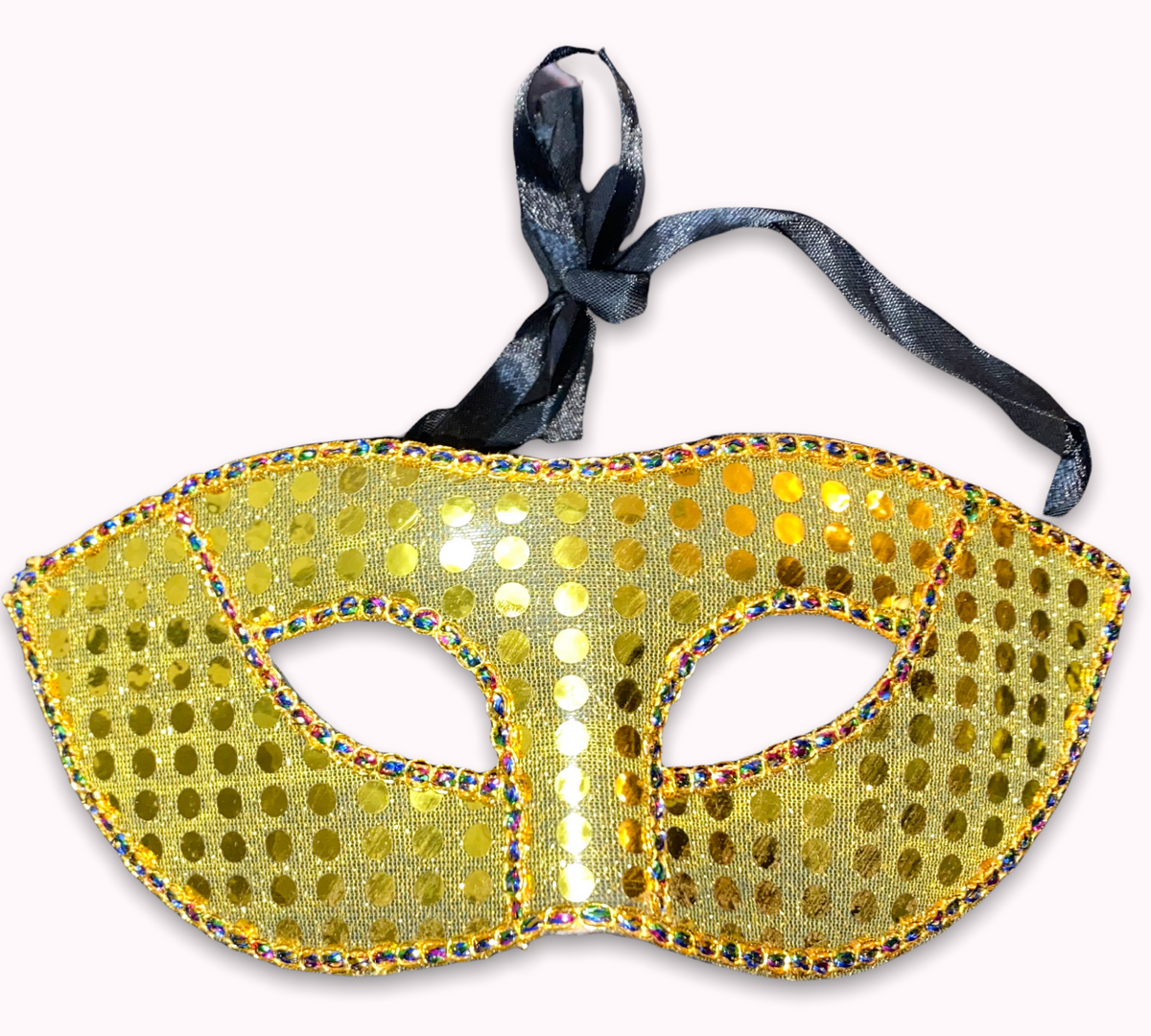 Gold Masquerade Halloween Mask