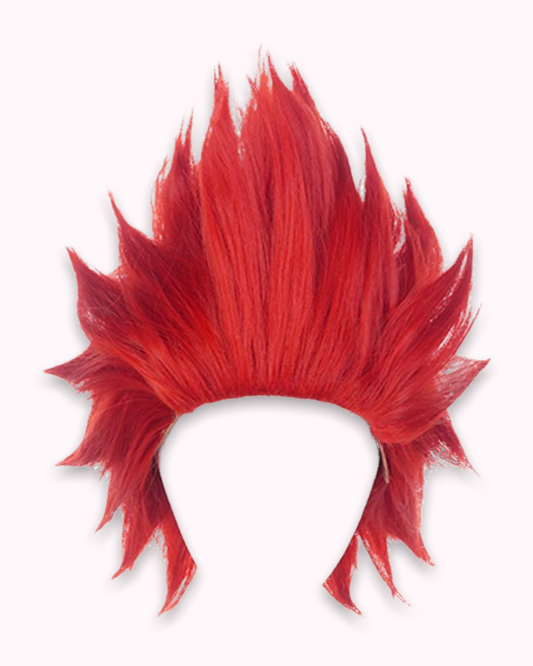 MOHAWK WIG - PINK OR RED