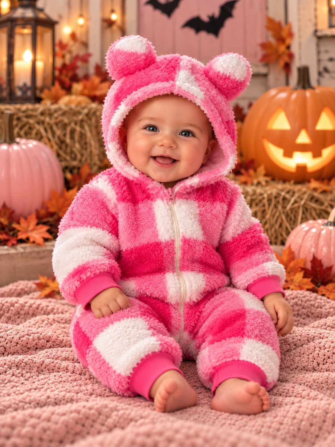 Pretty in Pink Teddy Bear Costume