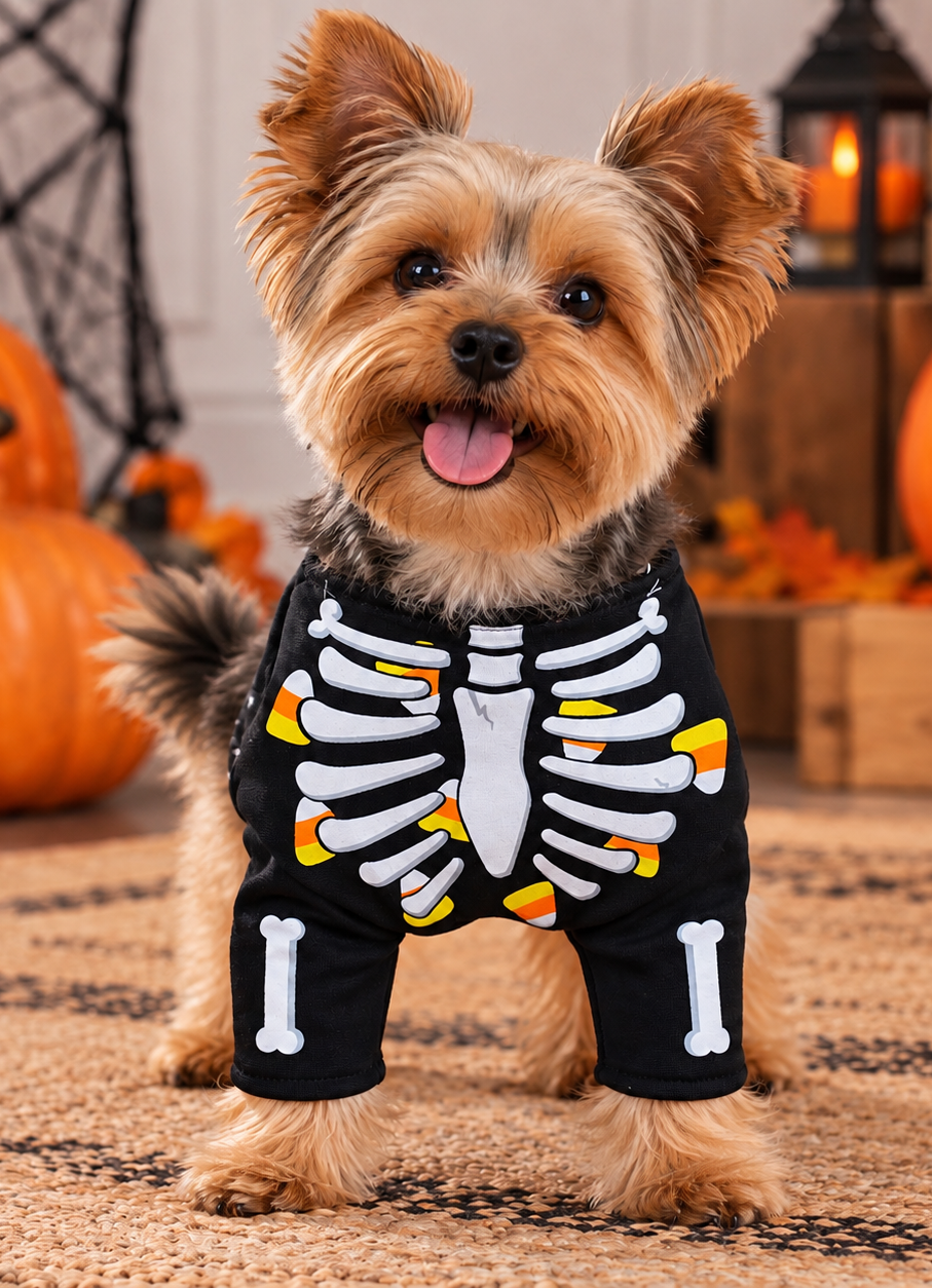 Skeleton Dog Costume
