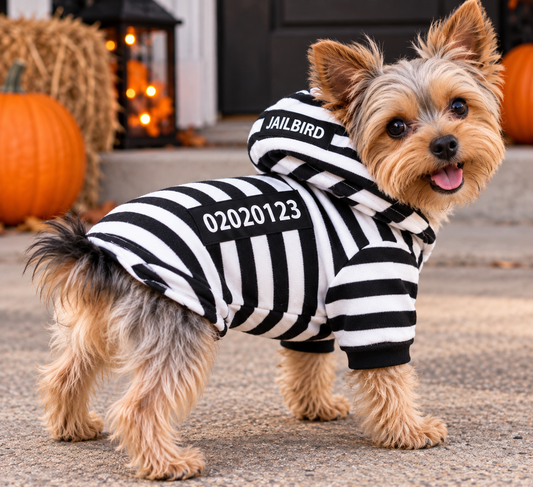 Jail Bird Dog Prisoner Costume