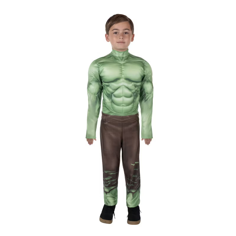 Marvel Kids' Deluxe Muscle Hulk Costume