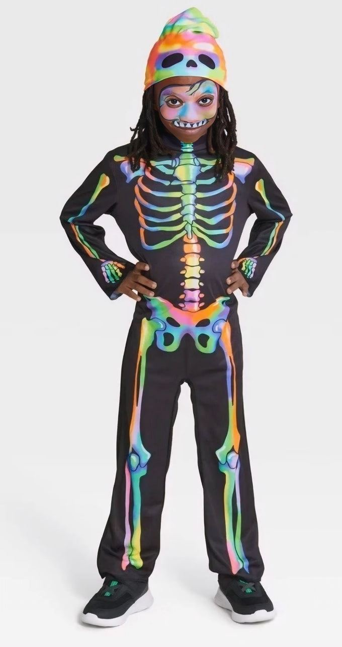 Color Melt Skeleton Costume