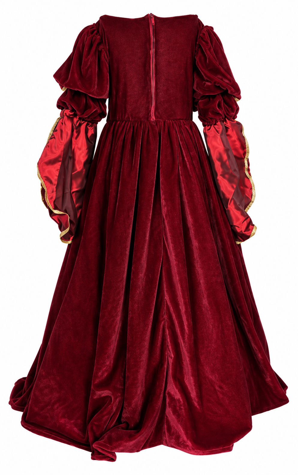 Vintage Renaissance Red & Gold Medieval Costume