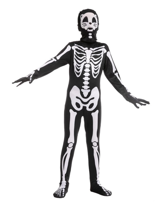 Cat Skeleton Second Skin Costume