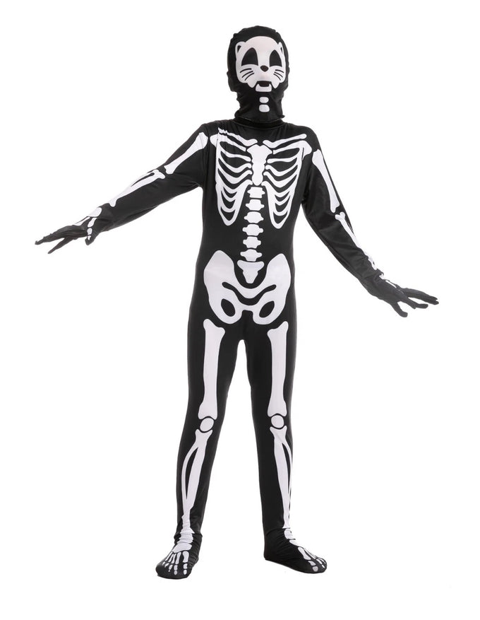 Cat Skeleton Second Skin Costume