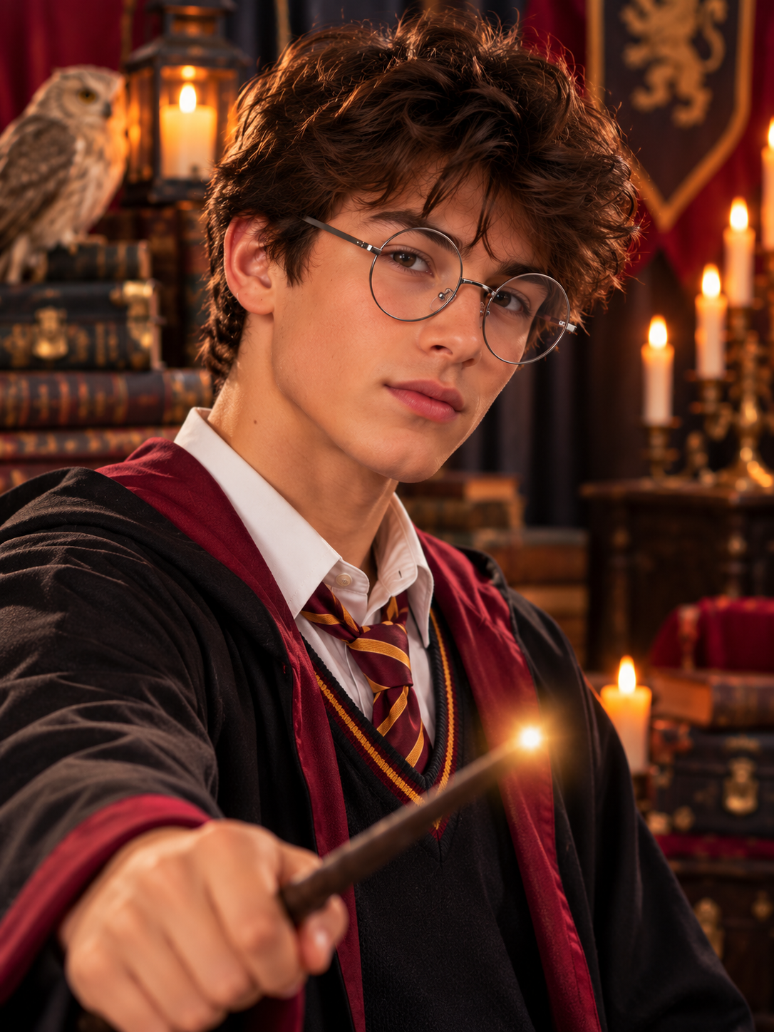 Round Wizard Glasses