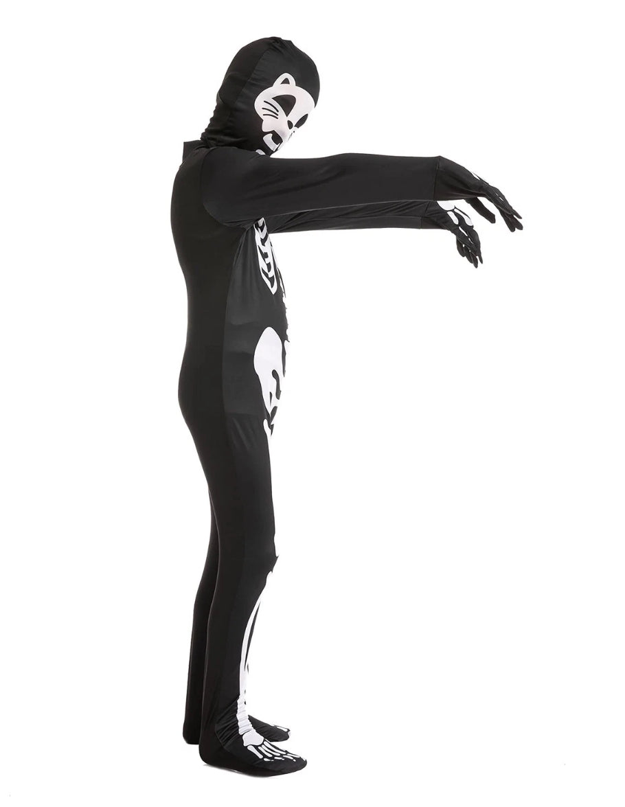 Cat Skeleton Second Skin Costume