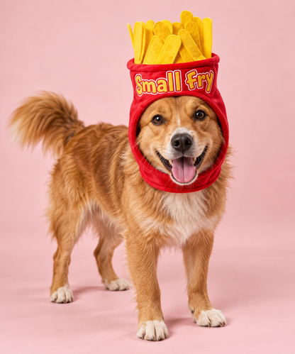 French Fry Hood Pet Costume