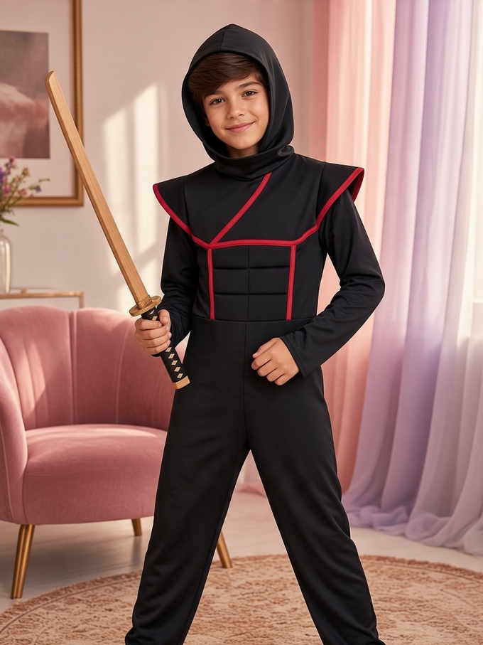 Ninja Japanese Stealth Special Ops Costume