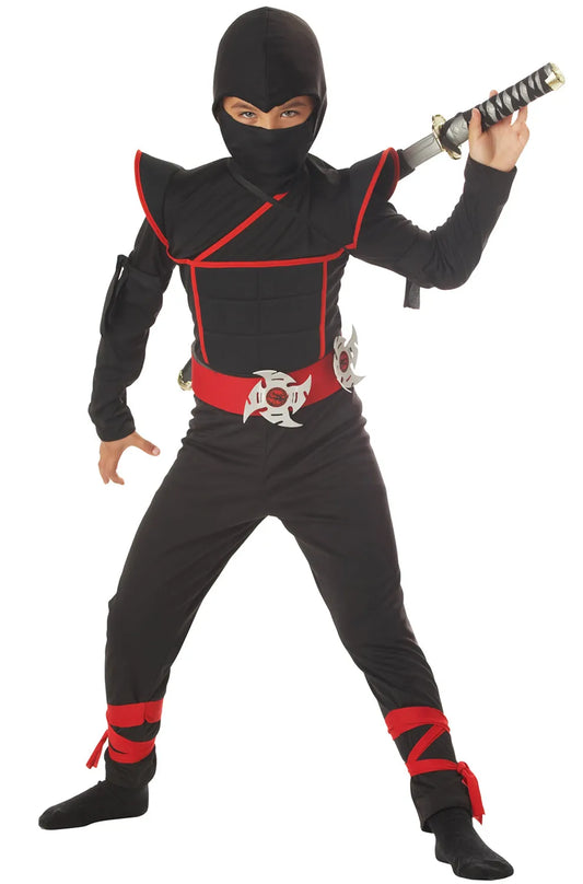 California Costumes Kids' Japanese Stealth Special Ops Ninja Costume 00228