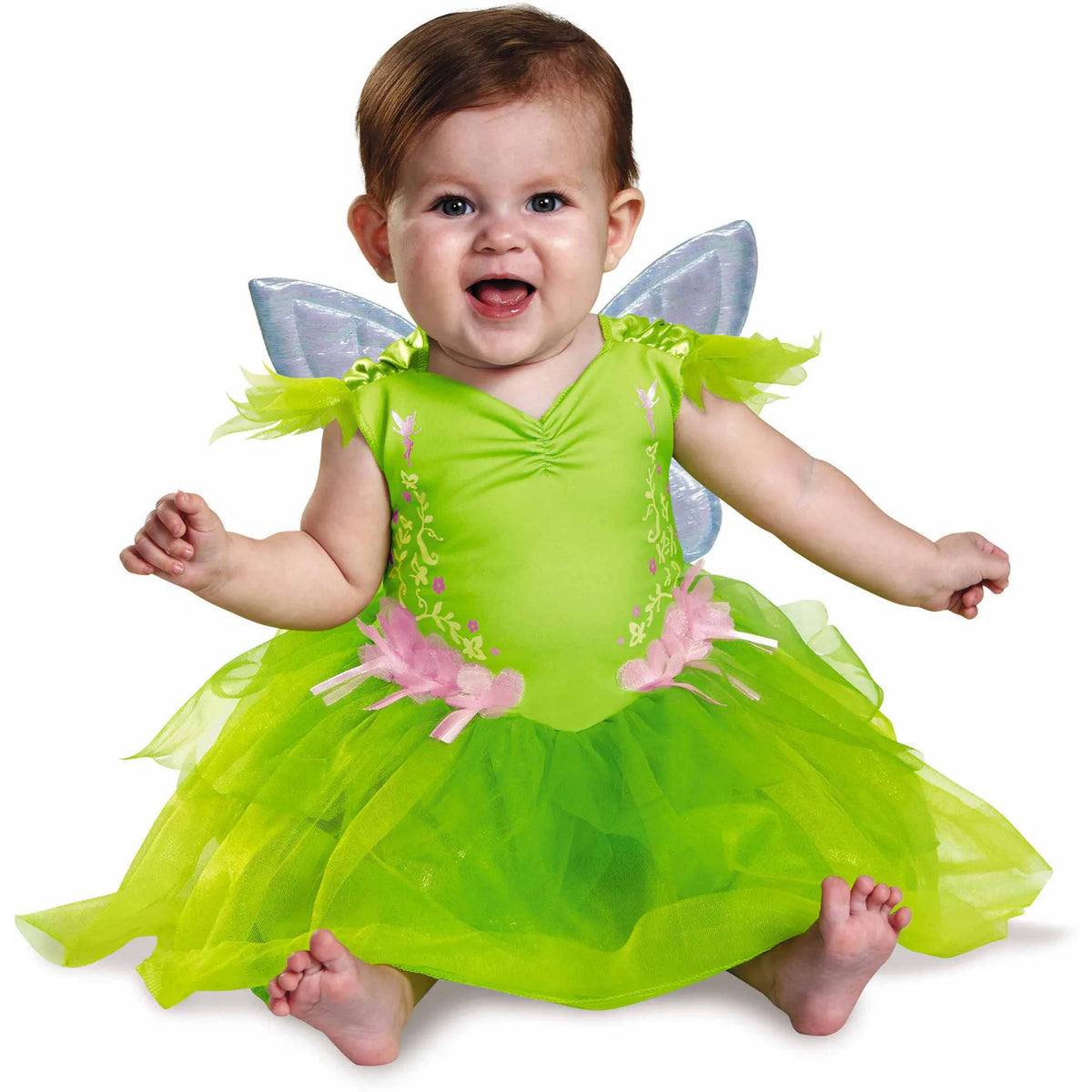 Disguise Girls' Disney Tinker Bell Deluxe Infant Costume