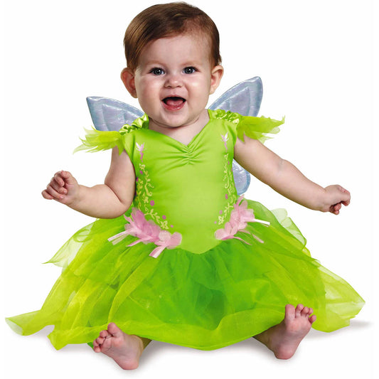 Disguise Girls' Disney Tinker Bell Deluxe Infant Costume