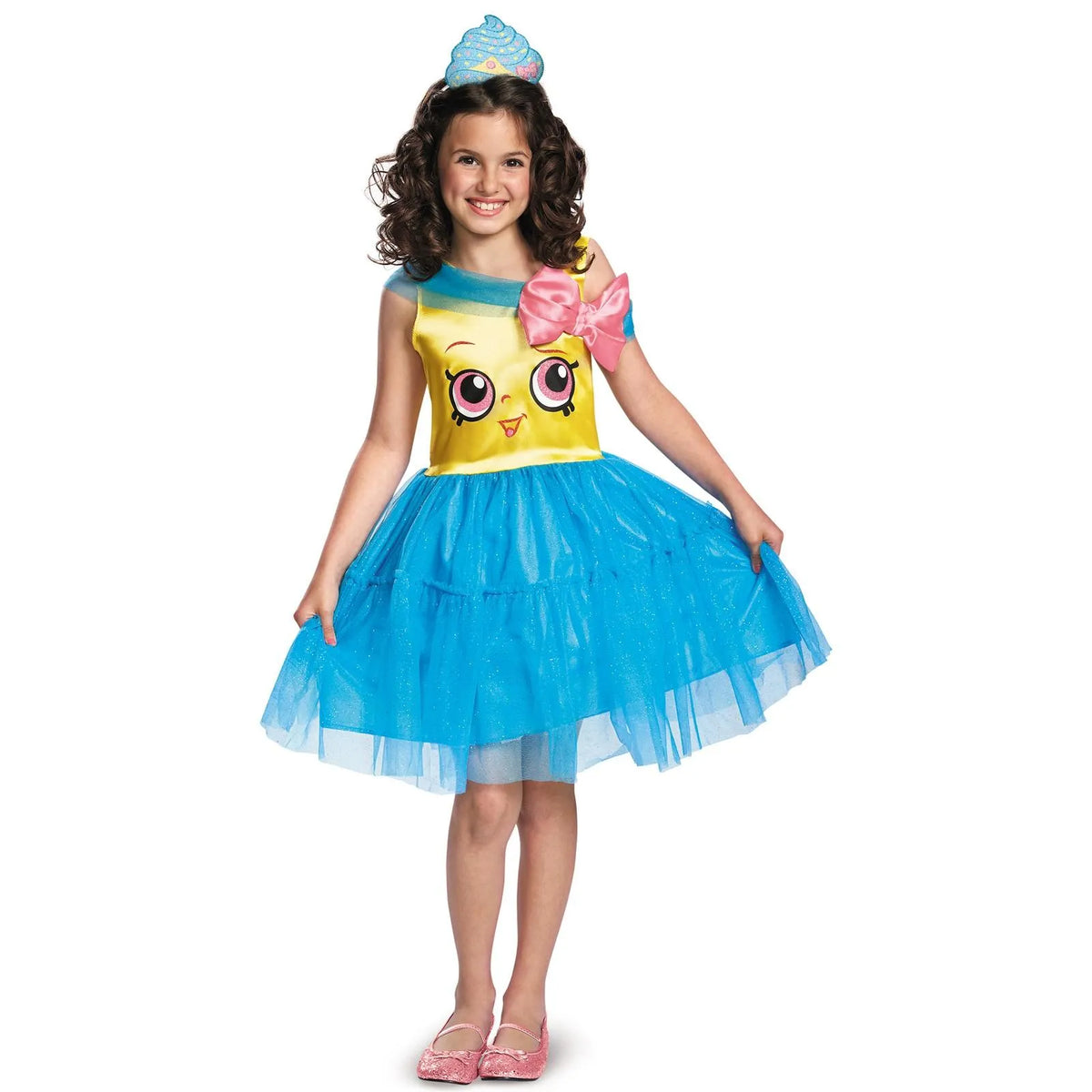 Disguise Girls' Shopkins Queen Cupcake Classic Costume