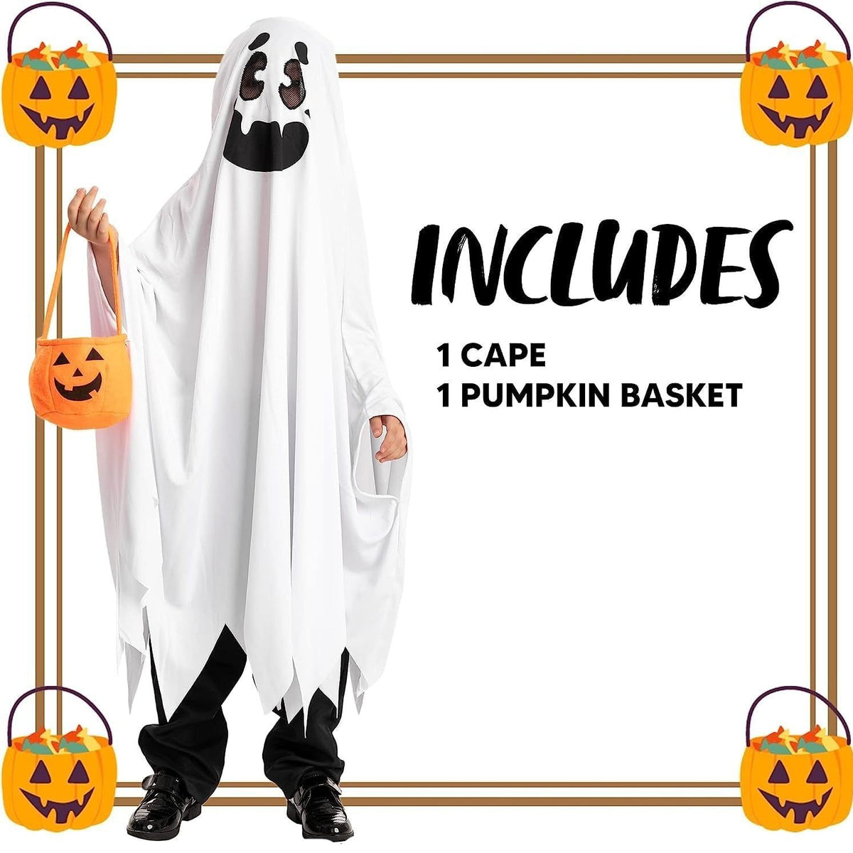 Spooktacular Creations Kids White Ghost Costume 20244