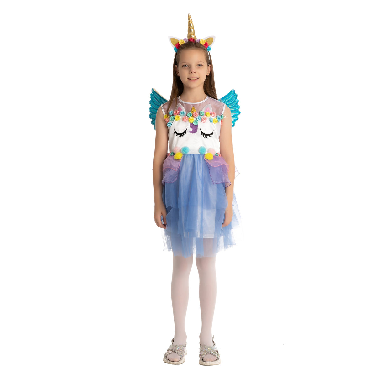 Spooktacular Creations Kids Princess Unicorn Dress Costume 20317