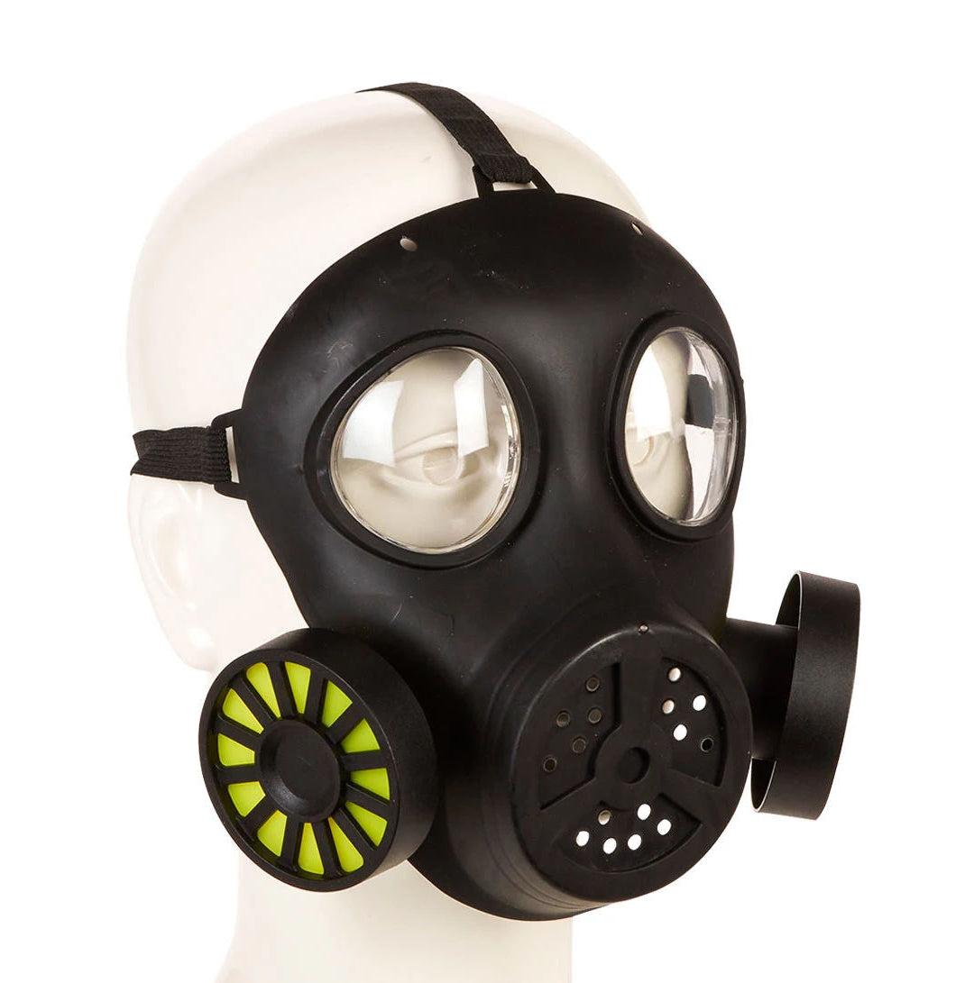 Halloween Gas Mask Black