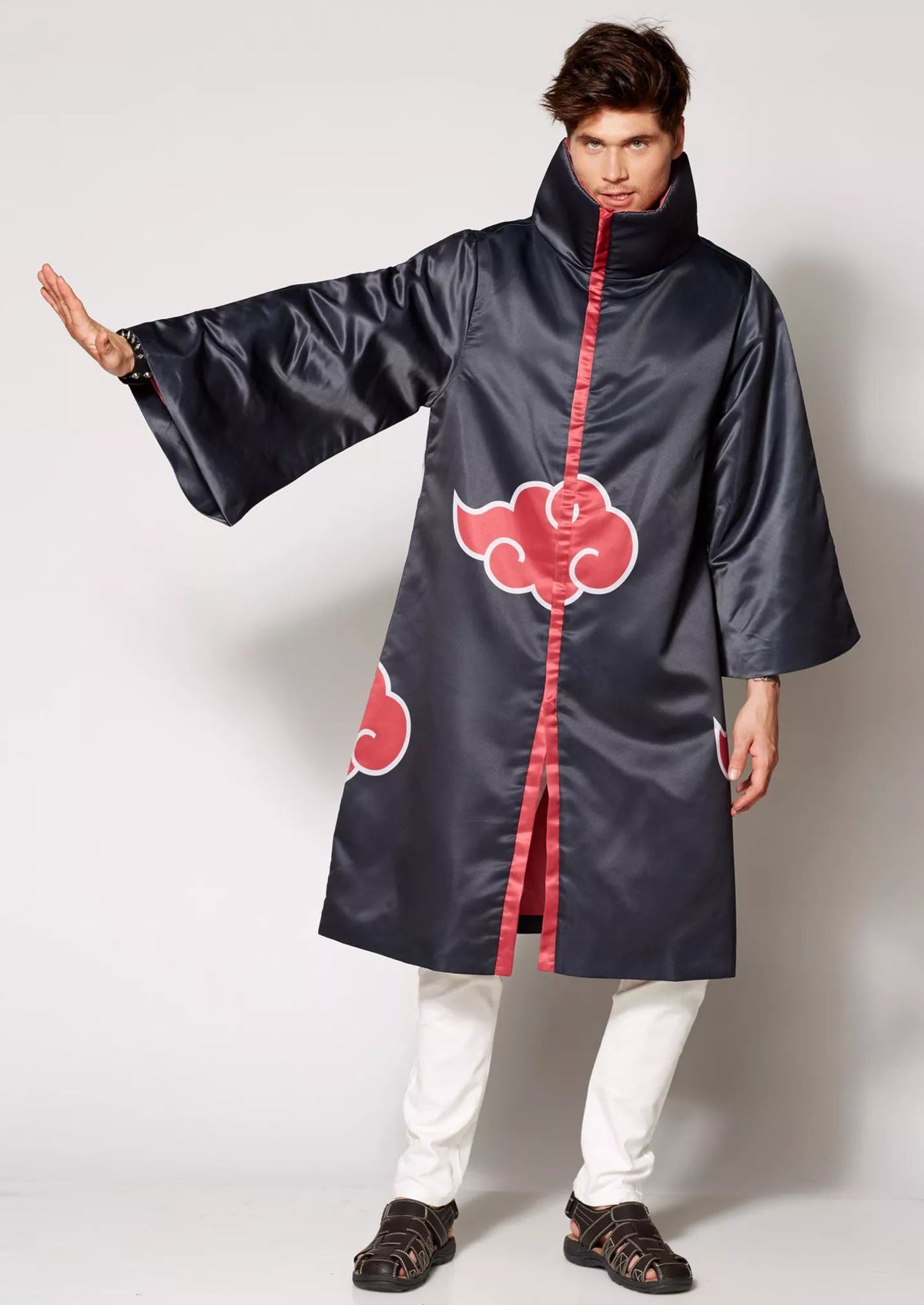 Spencer's Adult Akatsuki Robe Naruto Shippuden Costume