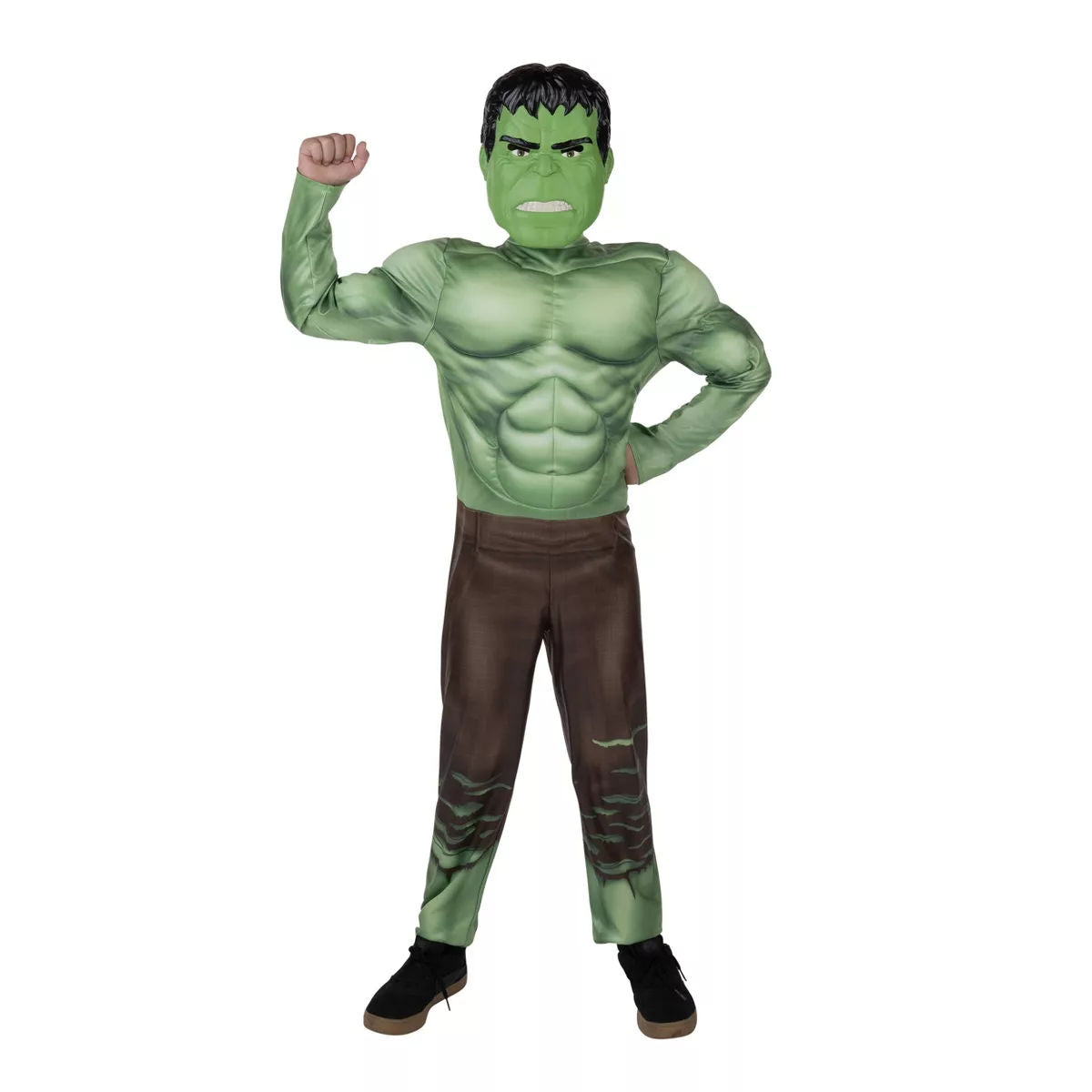 Marvel Kids' Deluxe Muscle Hulk Costume
