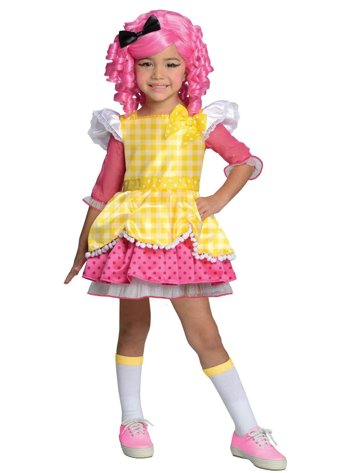 Rubies Girls' Lalaloopsy Crumbs Sugar Cookie Deluxe Costume