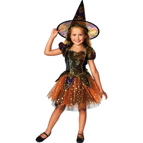 Rubies Kids' Elegant Witch Costume 882684S