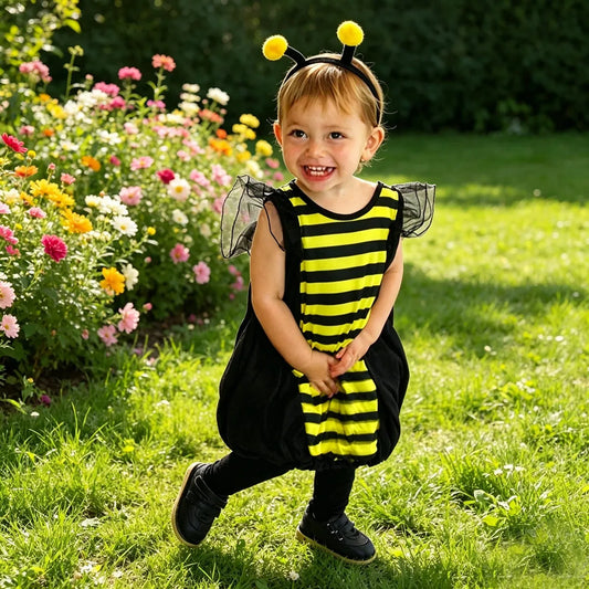 Toddler Kids' Insect Bumble Honey Bee Halloween Costume