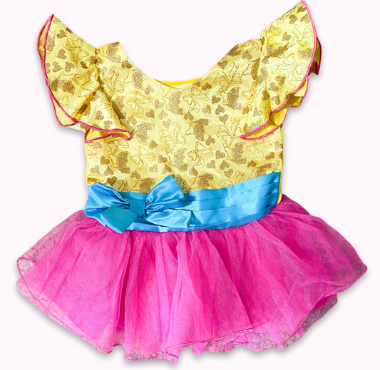 FANCY NANCY DISNEY PRINCESS TODDLER GIRLS COSTUME DRESS (2T-3T)