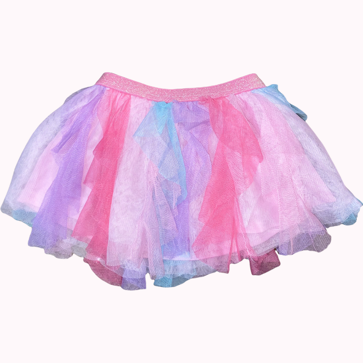 Rainbow Mesh TuTu Skirt, 18-24 Months